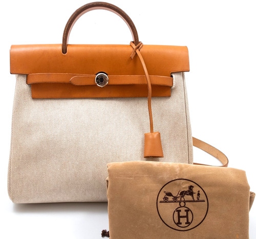Hermes herbag sac dos - sac, zaino