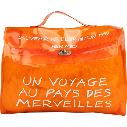 Hermès trasparente vinile - hermès,