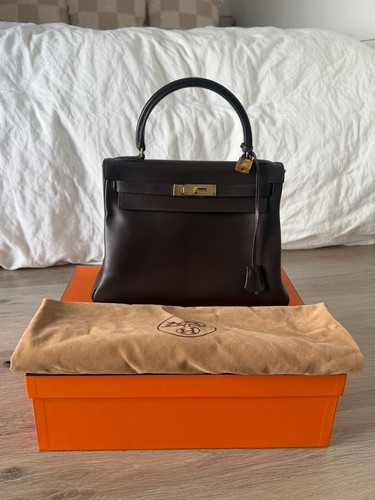 Hermès kelly marrone - -,