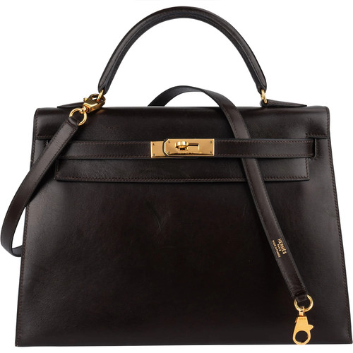 Borsa mano hermès box calf - a,