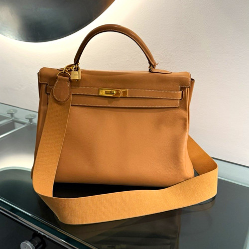 Hermès borsa con - con, manici