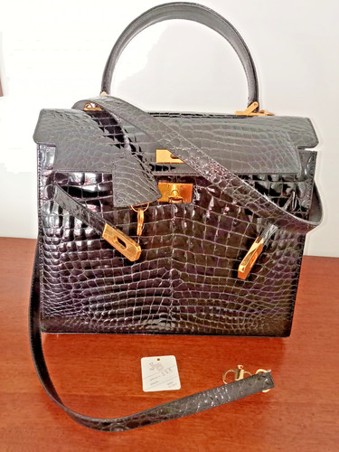 Borsa bidente coccodrillo - bidente,
