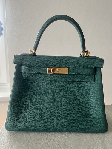 Hermes kelly malachite - kelly, 28